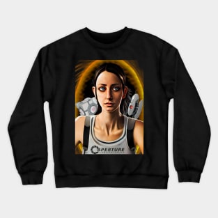 Portal - Chell and friends Crewneck Sweatshirt